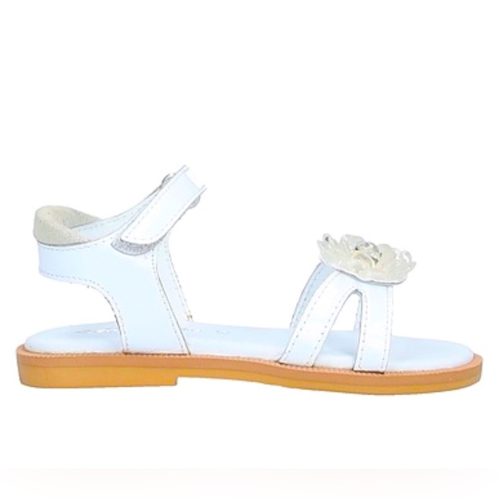 Miss Pepa by Oca Loca white leather girl Sandals size 9